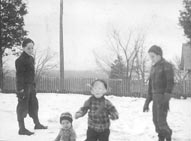 Snow play  Feb 1940